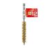 Tube Brush 12mm X 120mm Brass Wire 6,35mm Hex Shank